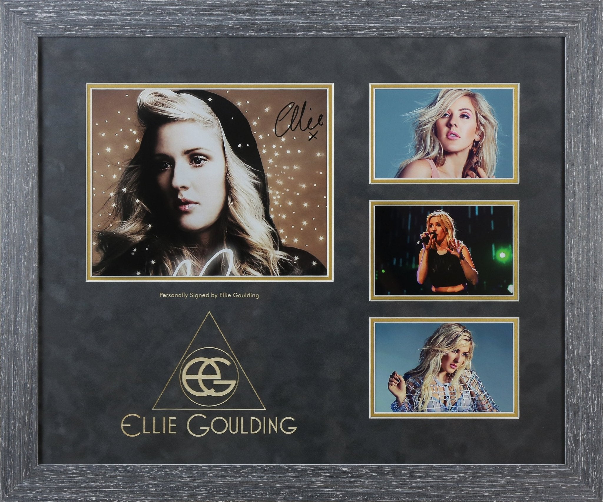 Ellie Goulding Signed 12x8 Photograph Framed Display - Memorabilia Framers Shop